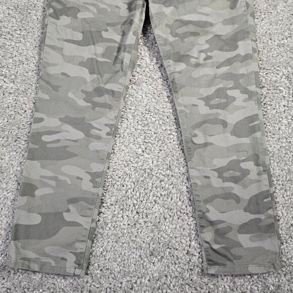 Democracy‎ Jeans Womens 8 Green Camo Skinny Ab Technology Stretch Ankle Pants - Picture 3 of 13